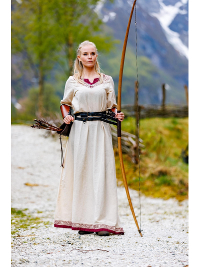 Trollfelsen Leonardo Carbone Wikinger Kleid Lagertha Rot _7_